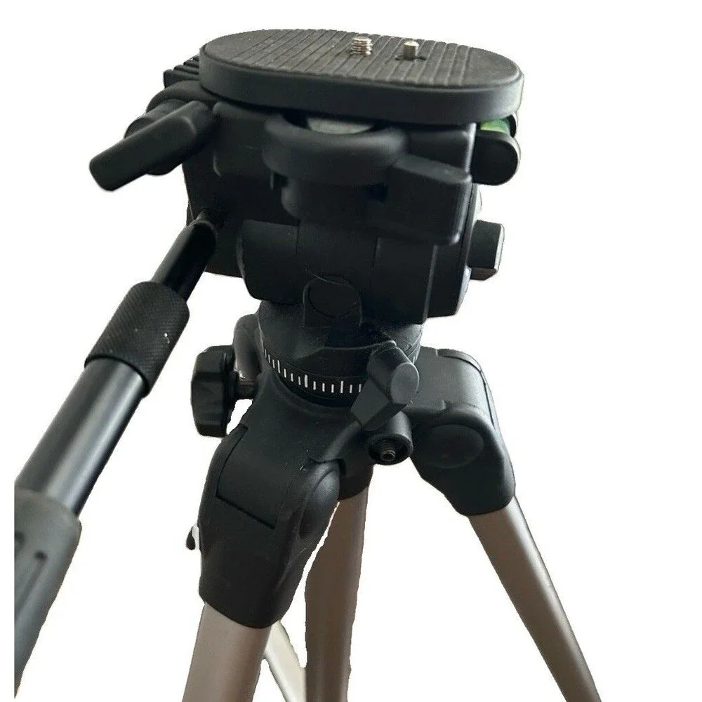 Sunpak PlatinumPlus 7500 TMHeavy Duty Tripod Comes With 2 Quick Release Plates